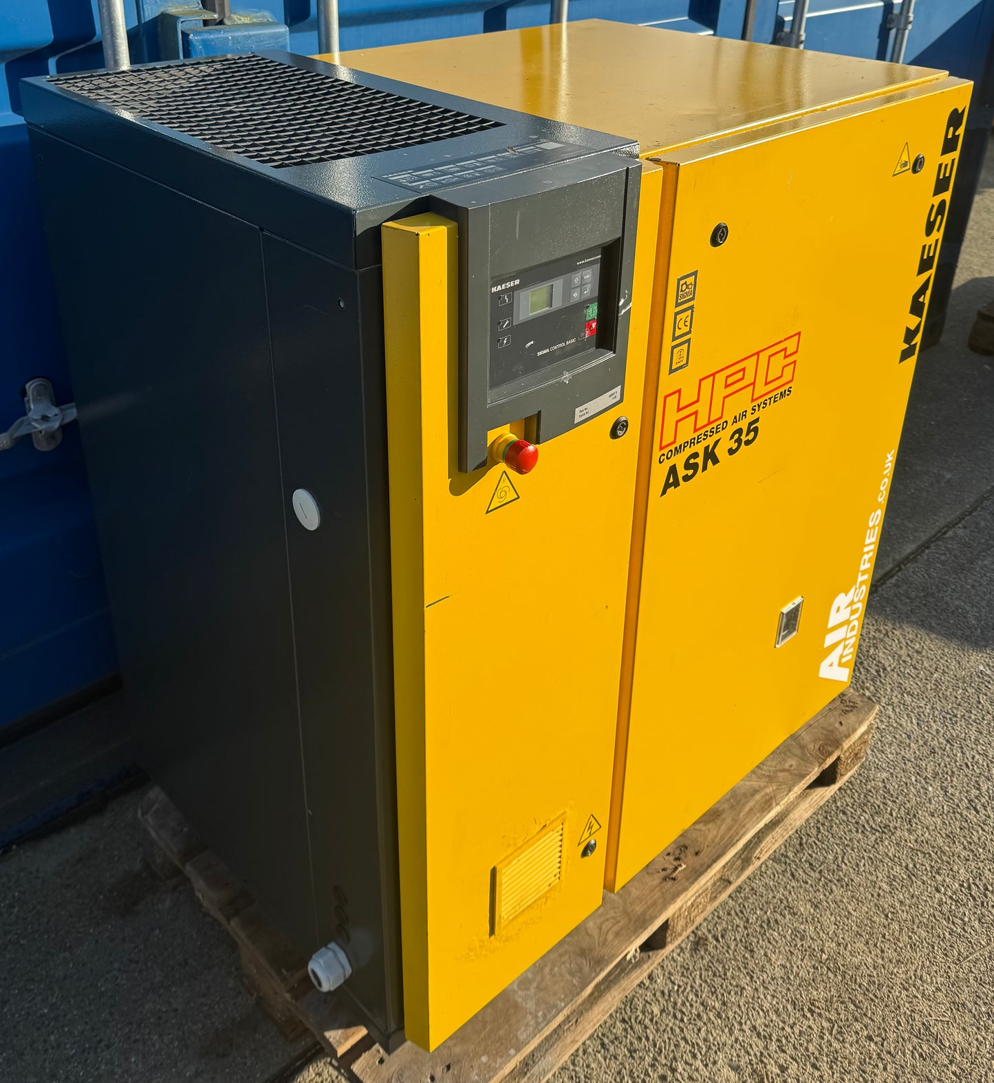 Kaeser / HPC ASK35 Rotary Screw Compressor 123Cfm