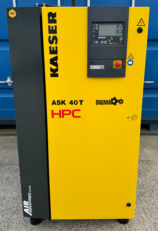 Kaeser / HPC ASK40T Rotary Screw Compressor Package + Dryer 143Cfm