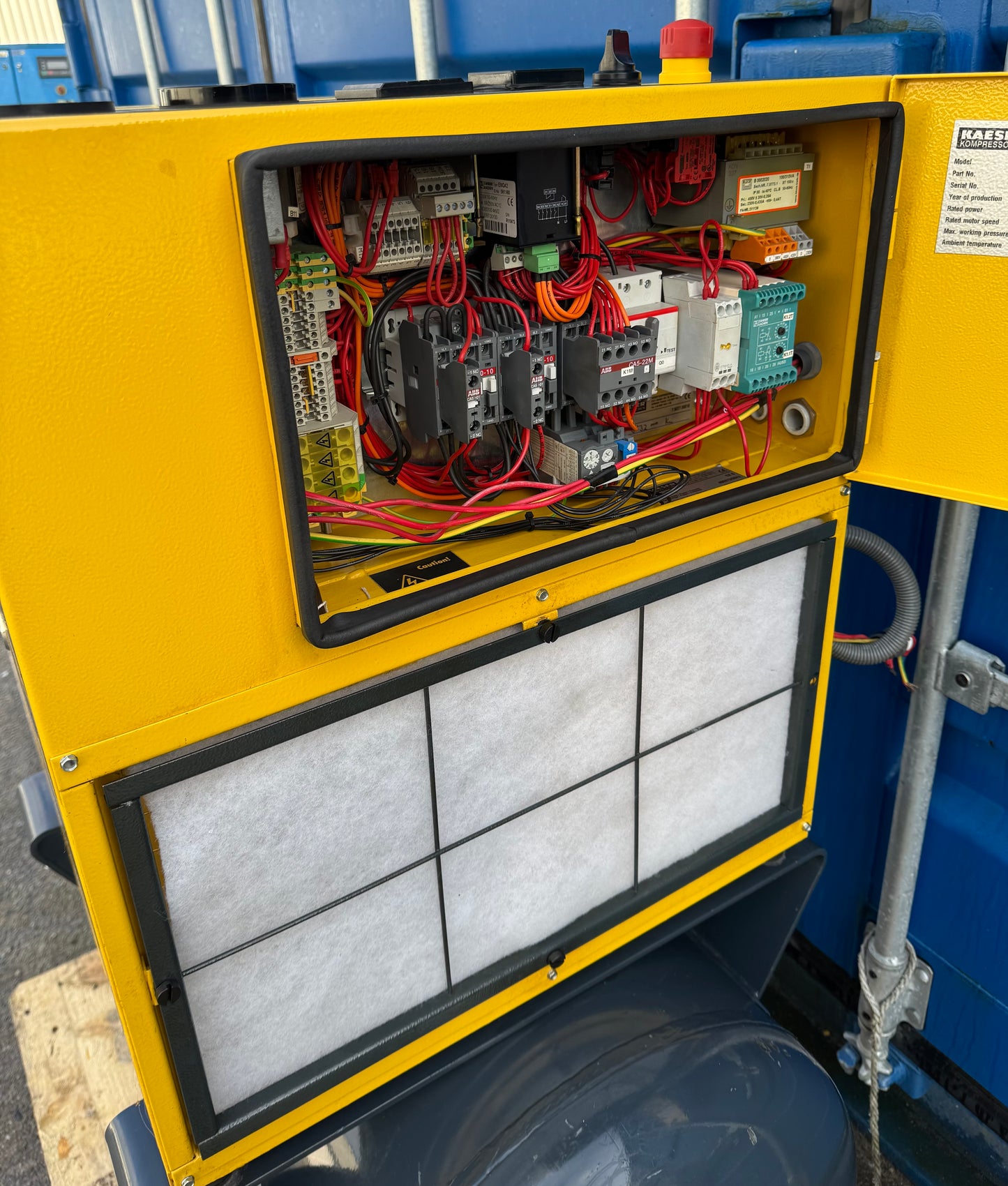HPC / Kaeser SX6 Receiver Mounted Rotary Screw Compressor (4.0kW, 5.5HP, 16.5CFM)