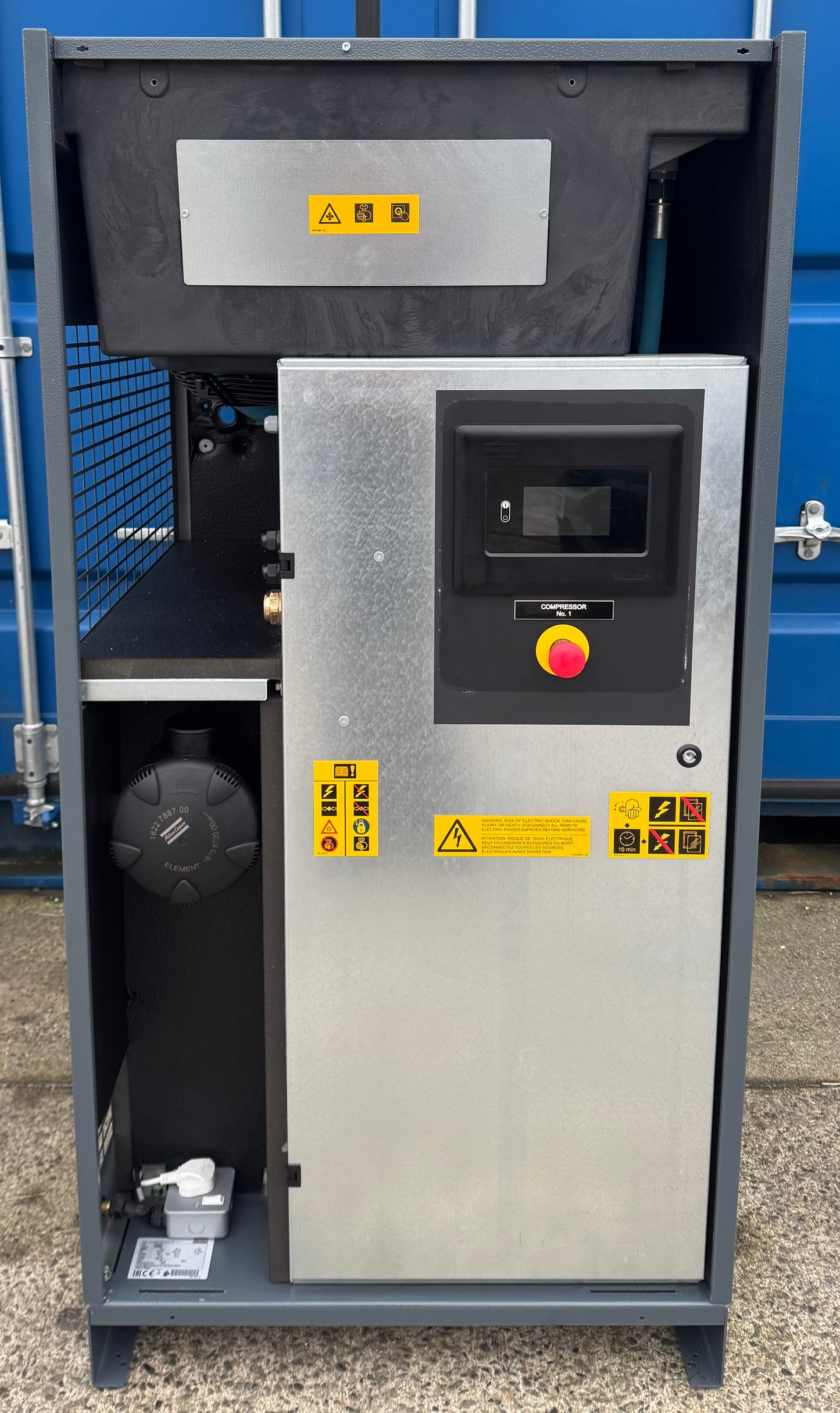 Atlas Copco GA30VSD+ Variable Speed Drive Rotary Screw Compressor, 30Kw, 206cfm!