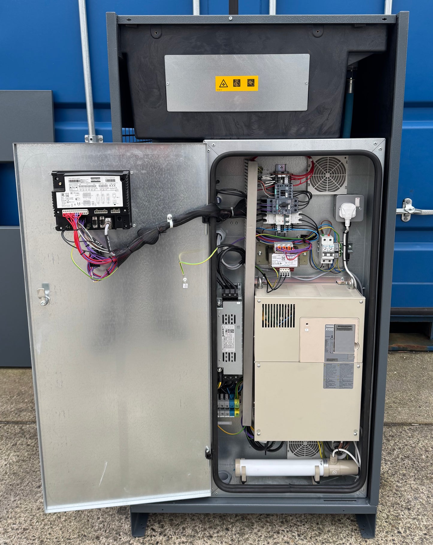 Atlas Copco GA30VSD+ Variable Speed Drive Rotary Screw Compressor, 30Kw, 206cfm!