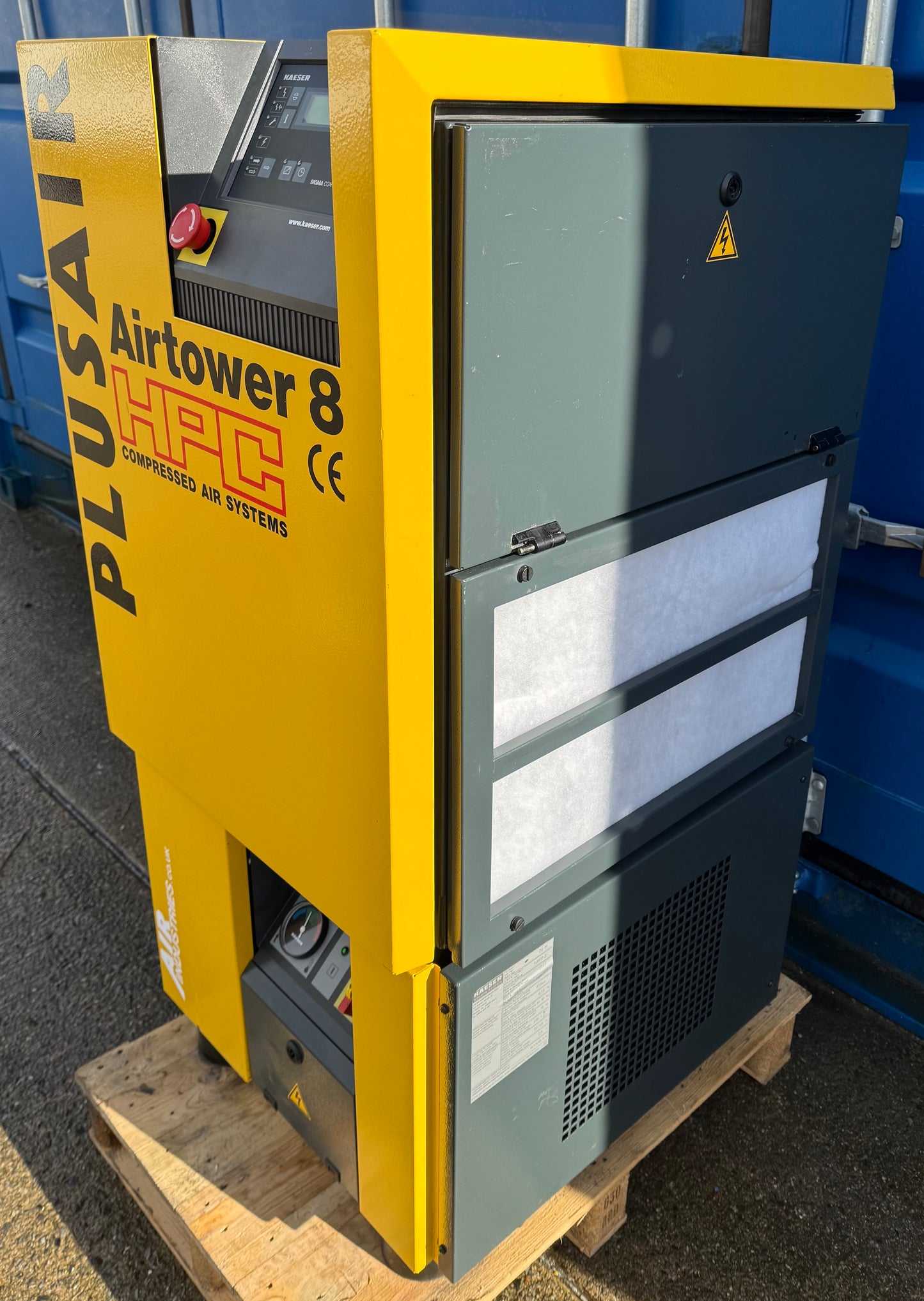 Kaeser Airtower 8 Rotary Screw Compressor + Dryer (28.8CFM, 8Bar, 5.5Kw)