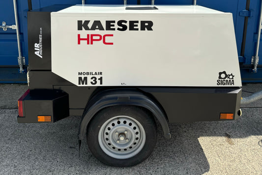 HPC / Kaeser M31 Portable Diesel Rotary Screw Compressor, 10bar,( 92Cfm)