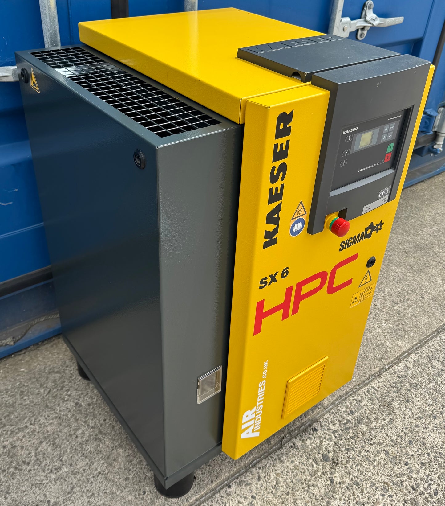HPC / Kaeser SX6 Rotary Screw Compressor (4.0Kw, 21CFM, 8Bar, 116psi)