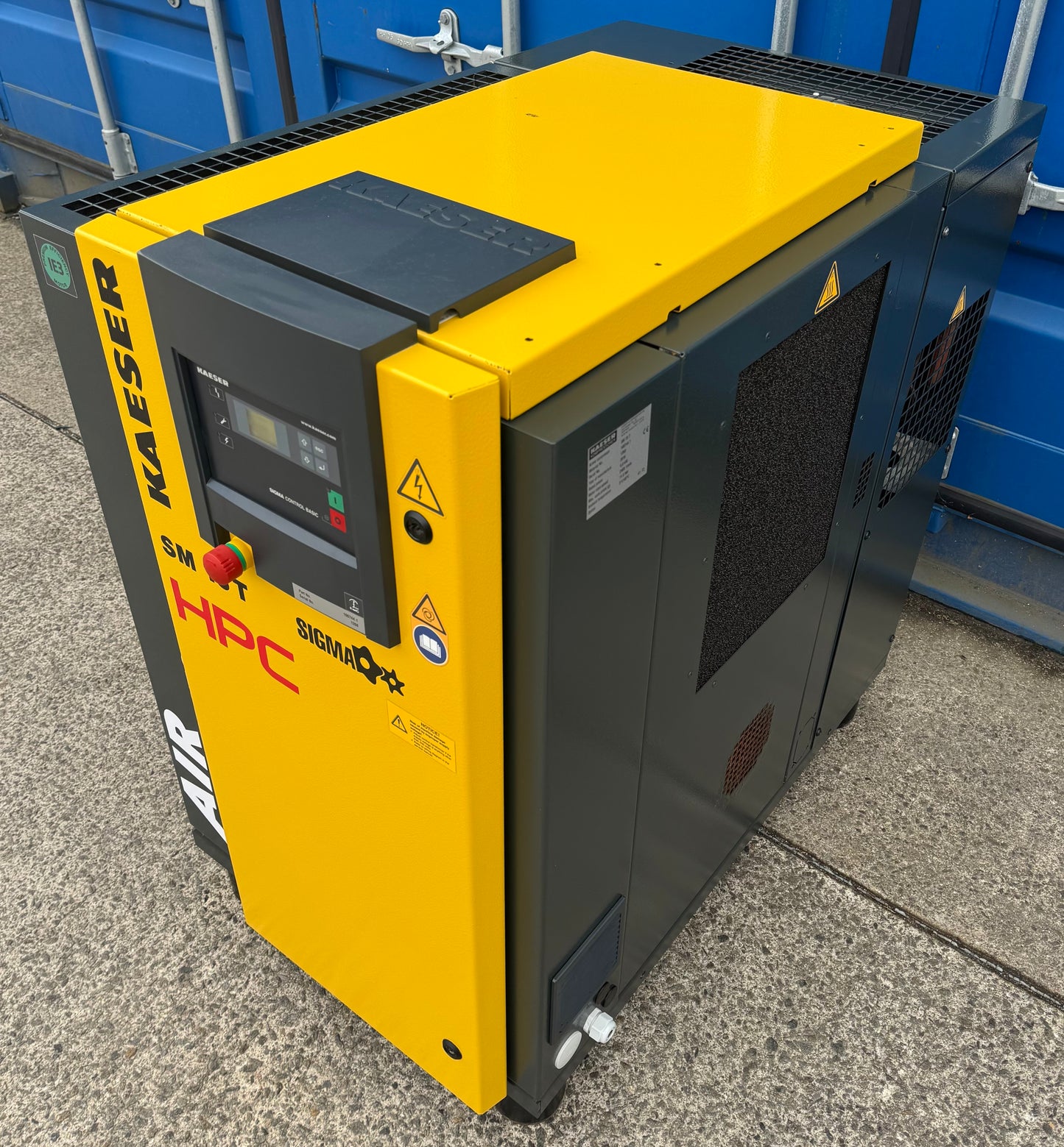 HPC / Kaeser SM15T Rotary Screw Compressor + Dryer! 9.0Kw, 53Cfm, 8Bar!