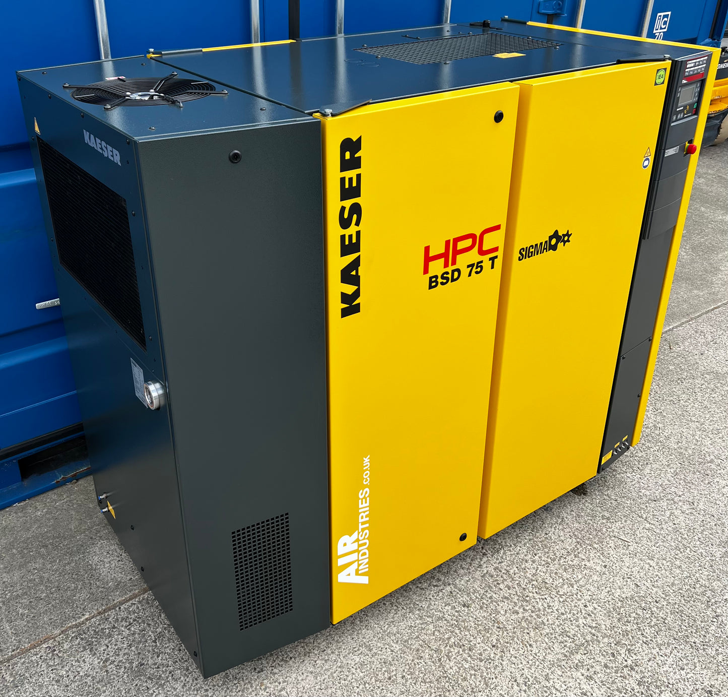 Kaeser / HPC BSD75T Rotary Screw Compressor Package + Dryer (37Kw, 50Hp, 247Cfm)