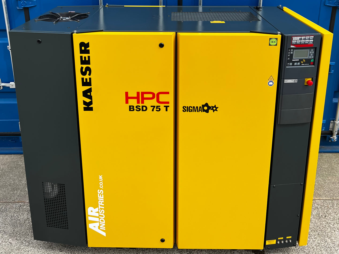 Kaeser / HPC BSD75T Rotary Screw Compressor Package + Dryer (37Kw, 50Hp, 247Cfm)