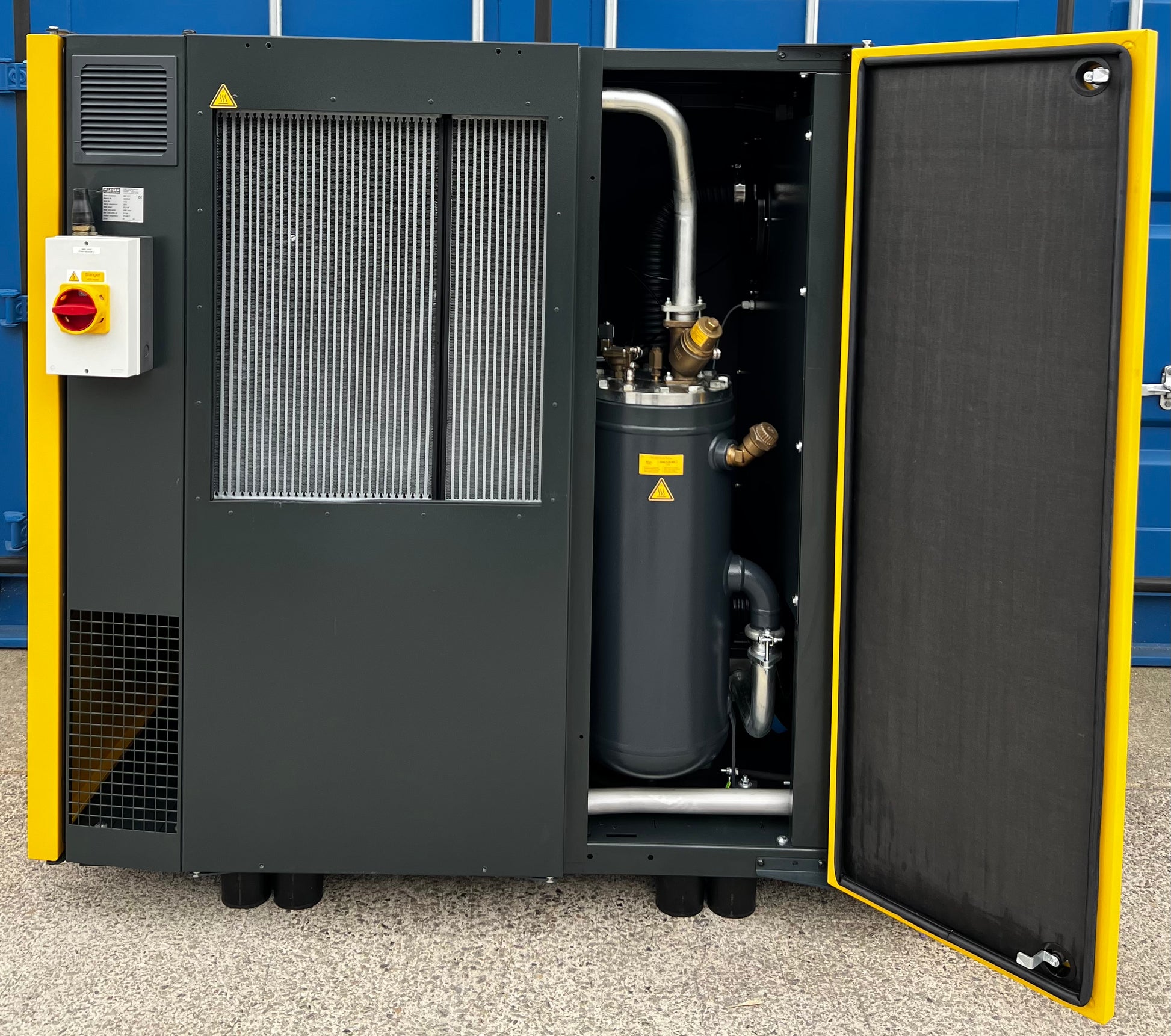 Kaeser / HPC BSD75T Rotary Screw Compressor Package + Dryer (37Kw, 50H ...