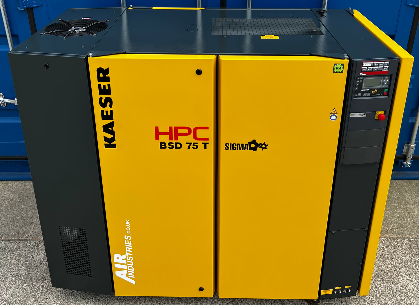 Kaeser / HPC BSD75T Rotary Screw Compressor Package + Dryer (37Kw, 50Hp, 247Cfm)