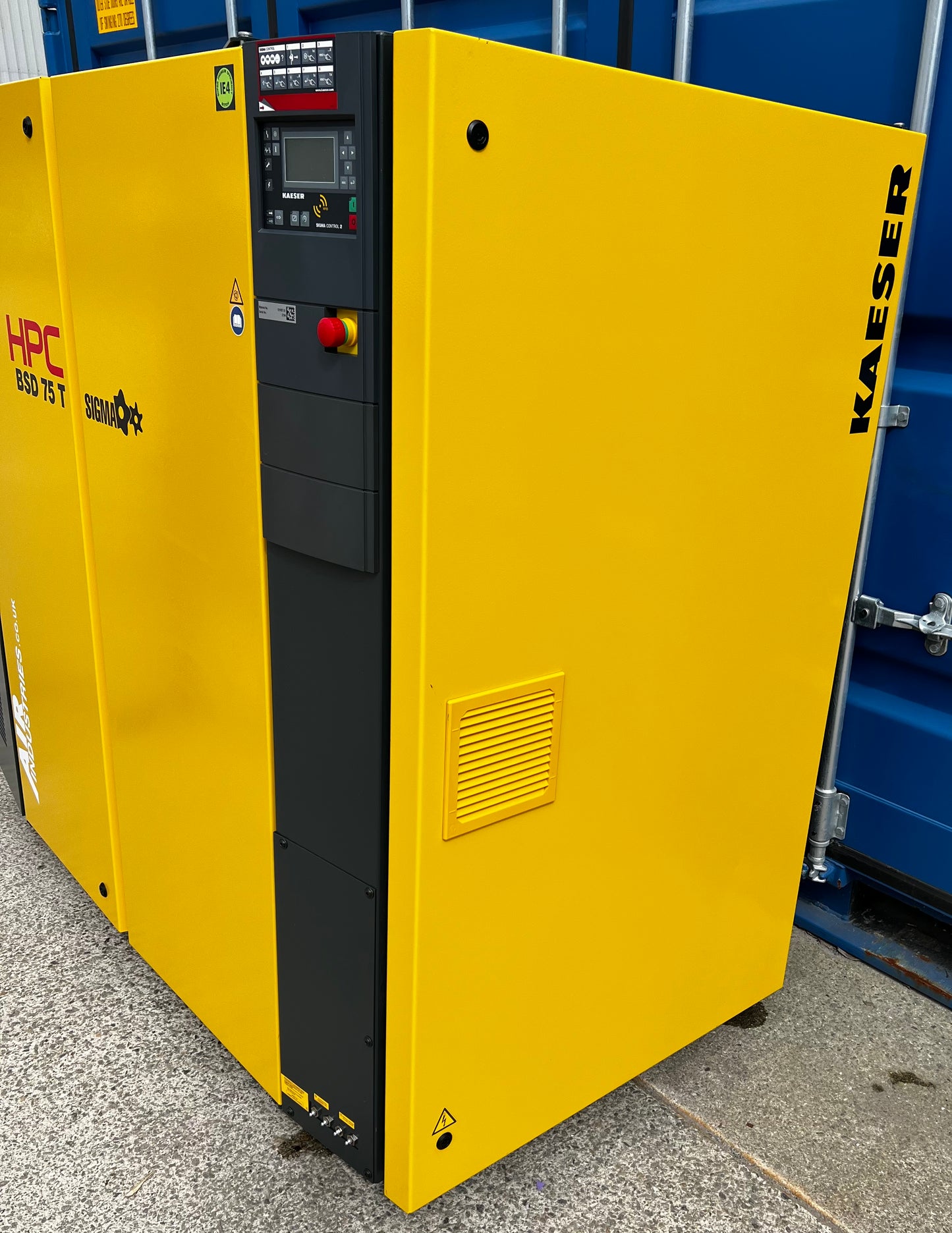 Kaeser / HPC BSD75T Rotary Screw Compressor Package + Dryer (37Kw, 50Hp, 247Cfm)