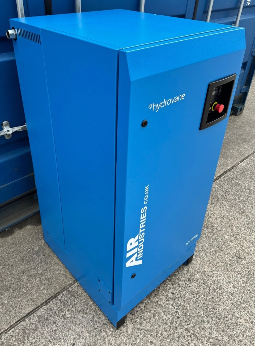 Hydrovane HV18RS Rotary Vane Compressor! 18.5Kw, 25Hp 104cfm, 11Bar!