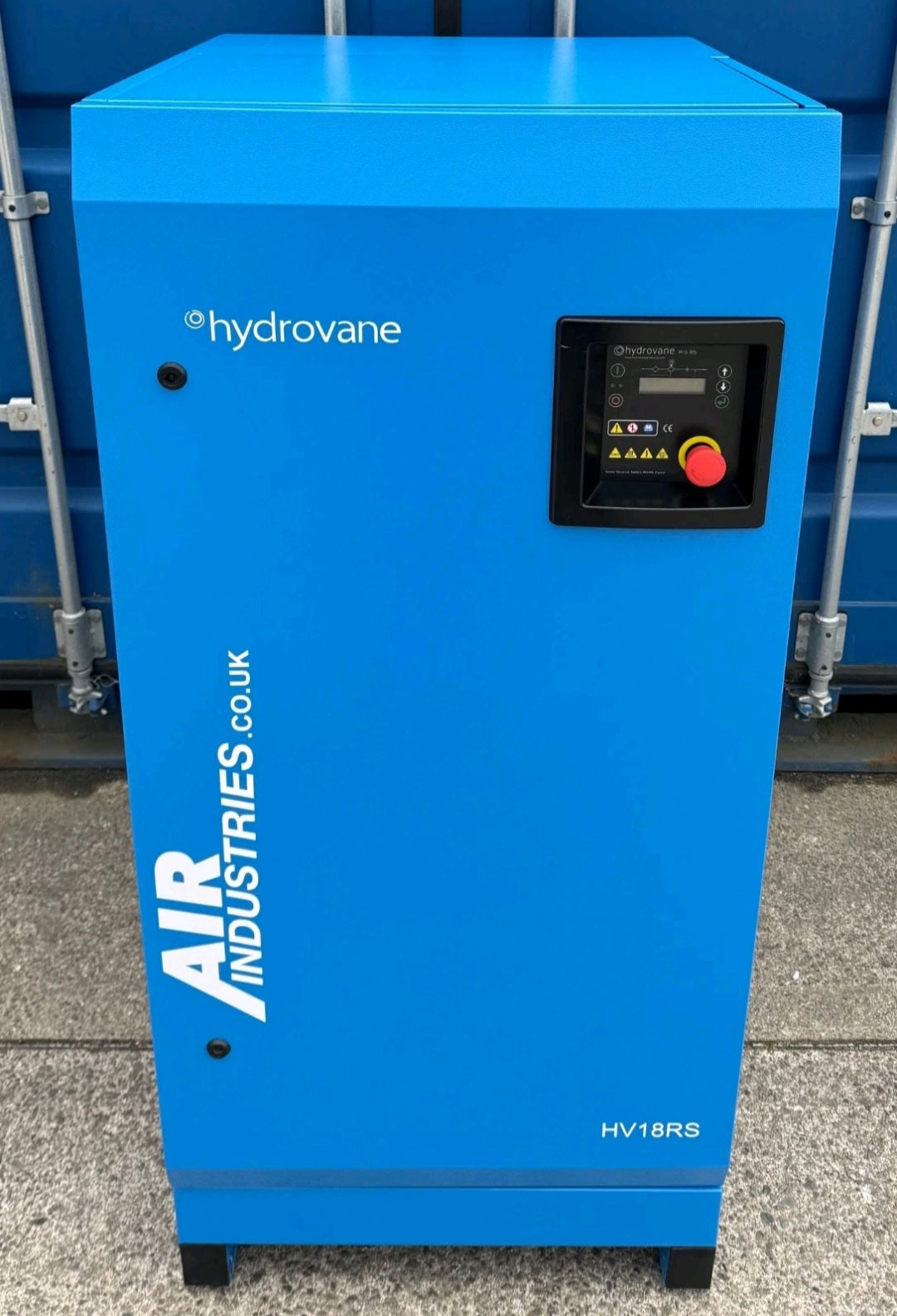 Hydrovane HV18RS Rotary Vane Compressor! 18.5Kw, 25Hp 104cfm, 11Bar!