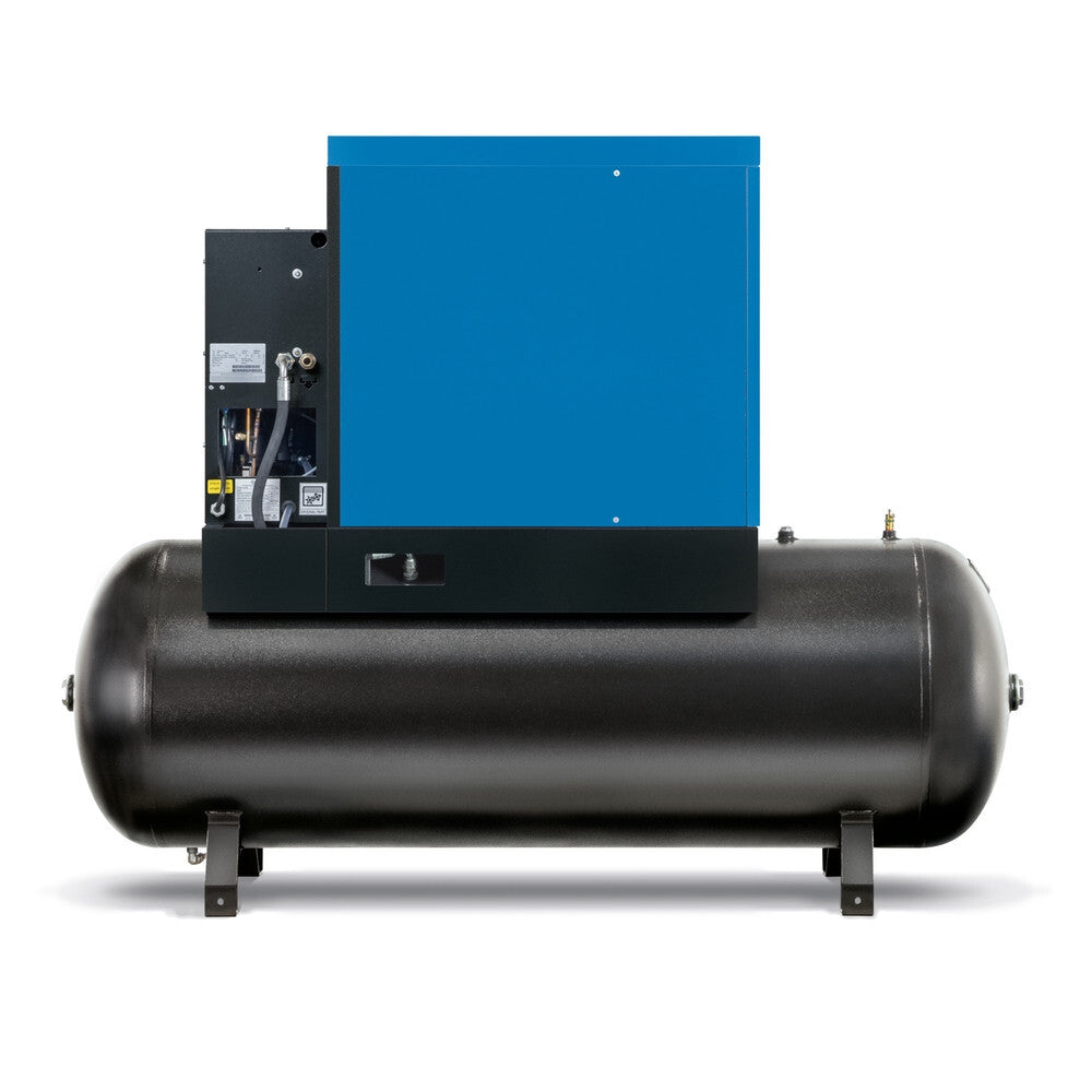 ABAC SPINN 11E 10 Receiver Mounted Rotary Screw Compressor + Dryer (50CFM, 11kW)