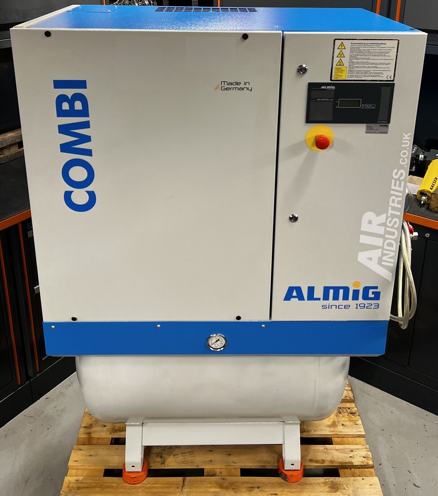 Almig Combi 11 Receiver Mounted Rotary Screw Compressor + Dryer! 11Kw ...