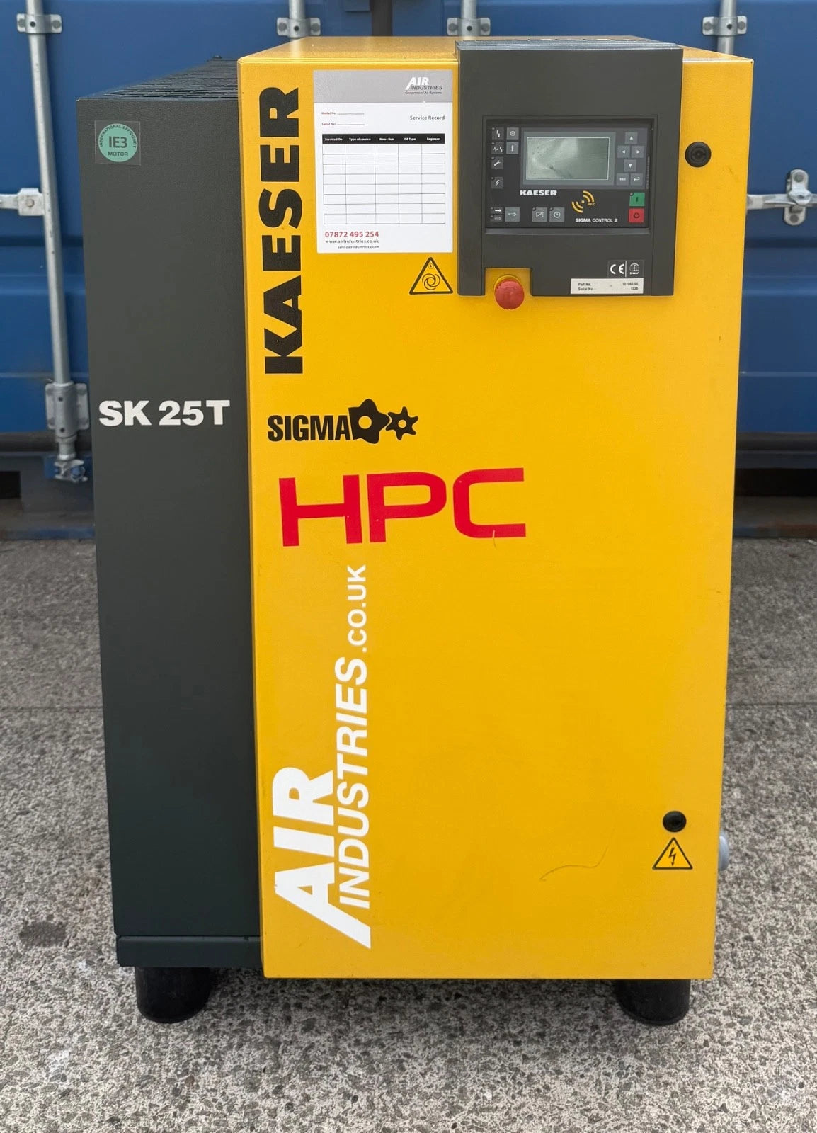 Kaeser / HPC SK25T Rotary Screw Compressor + Dryer (88CFM)