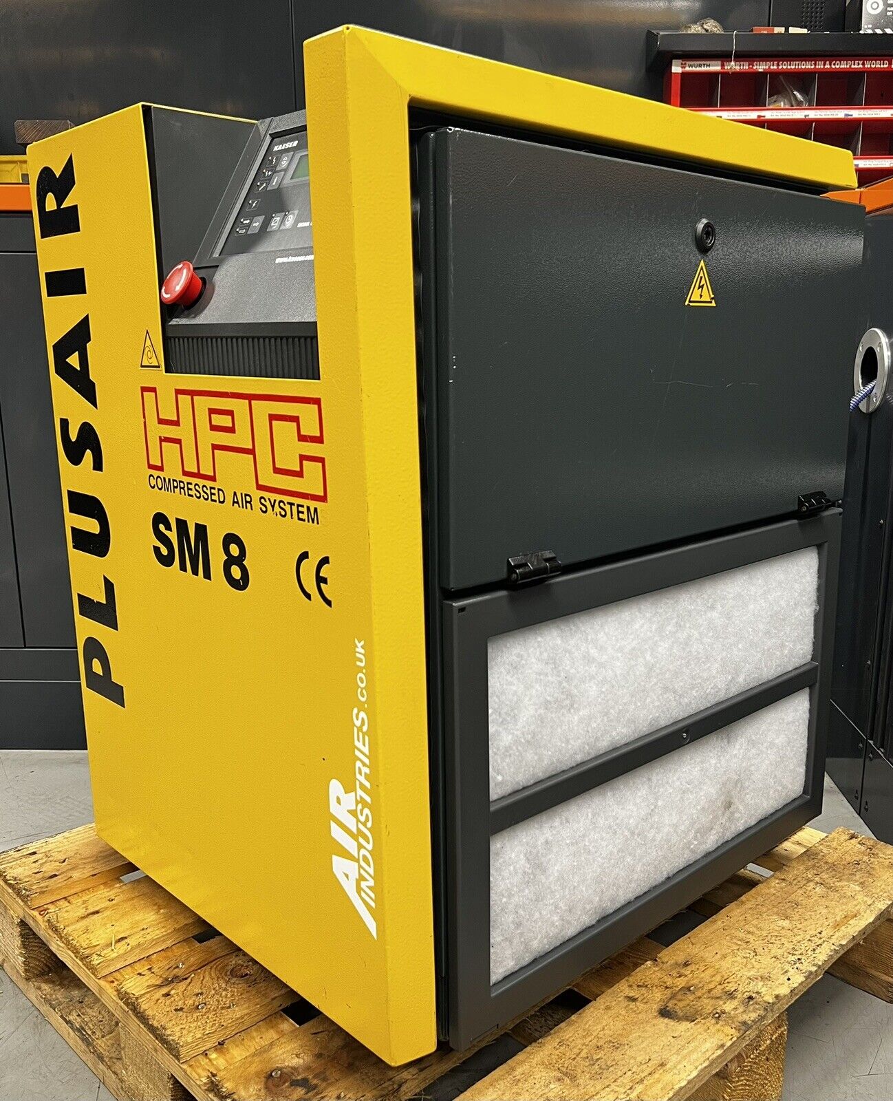HPC / Kaeser SM8 Floor Mounted Rotary Screw Compressor 5.5Kw! 28.8Cfm ...