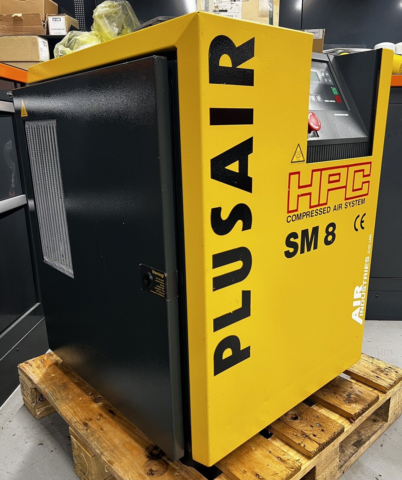 HPC / Kaeser SM8 Floor Mounted Rotary Screw Compressor 5.5Kw! 28.8Cfm ...