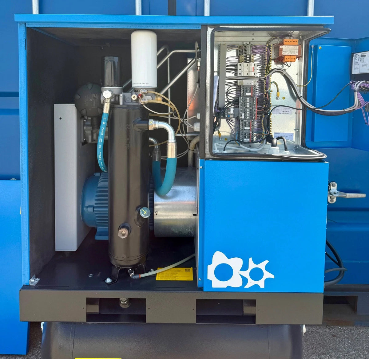 ABAC Genesis 11 Receiver Mounted Rotary Screw Compressor + Dryer! 11Kw, 59Cfm