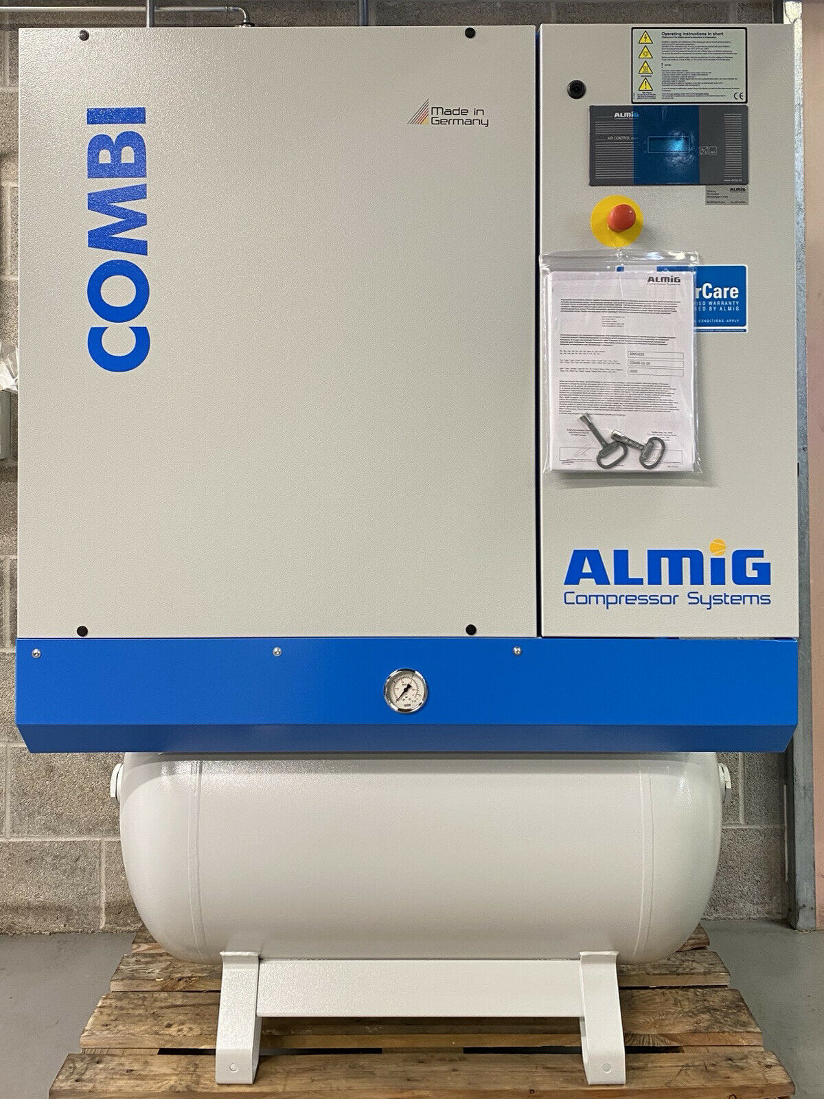 New Almig Combi 11 Receiver Mounted Rotary Screw Compressor + Dryer + Filters