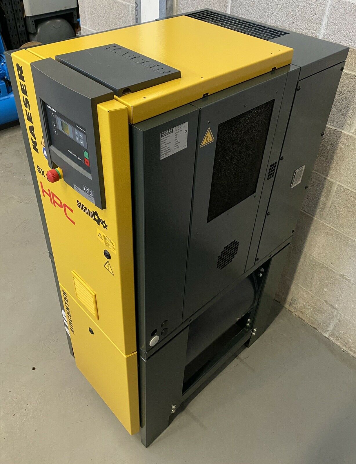 HPC / Kaeser Aircenter 8 Rotary Screw Compressor + Receiver + Dryer (5.5kW, 28CFM)