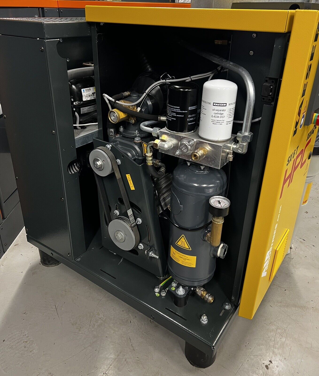 HPC / Kaeser SX6T Rotary Screw Compressor + Receiver + Dryer + Filter (21CFM)